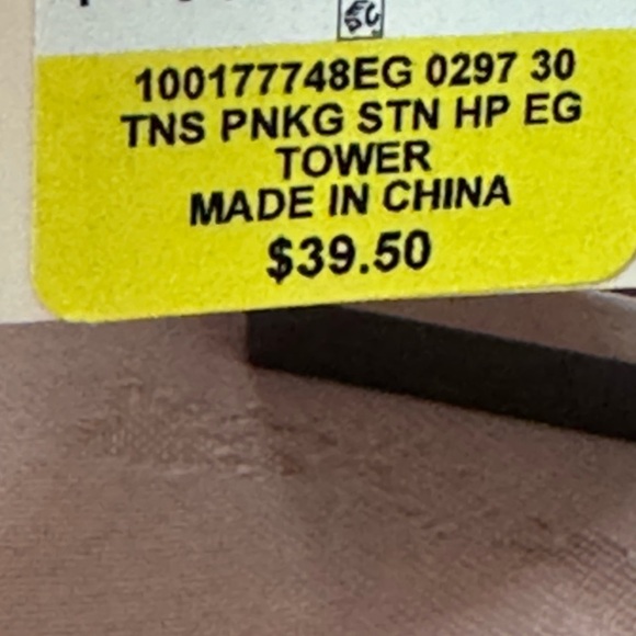 Crystal Station Medium Hoop Earrings, 1.1", Created for Macy's - Picture 3 of 3